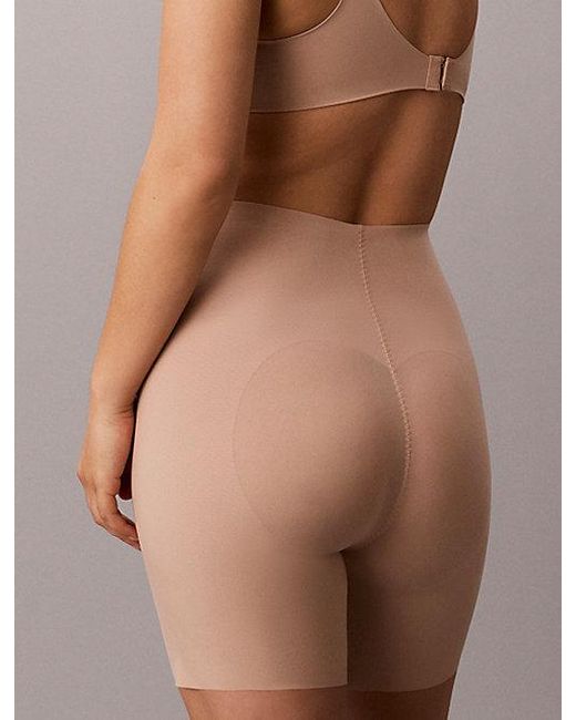 Calvin Klein Multicolor Sculpted Shapewear Shorts Stay Put Mesh