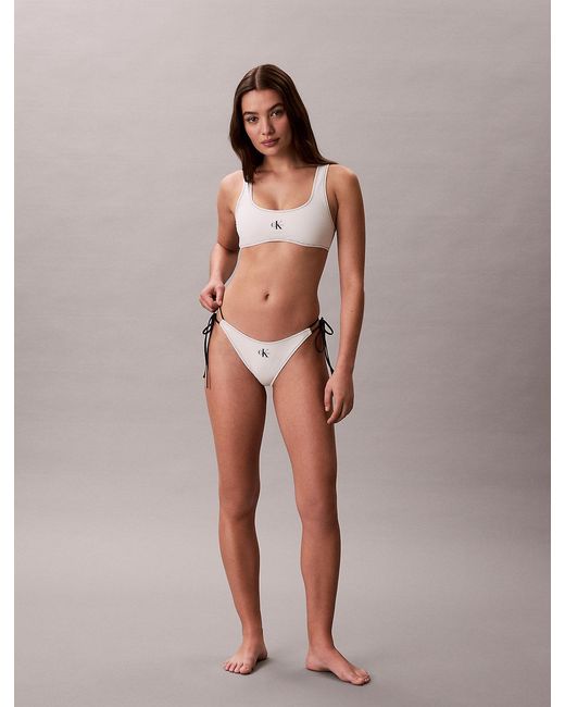 Calvin Klein Multicolor Bralette Bikini Top