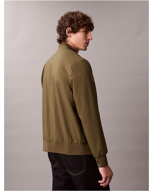 Calvin Klein Multicolor Matte Bomber Jacket for men