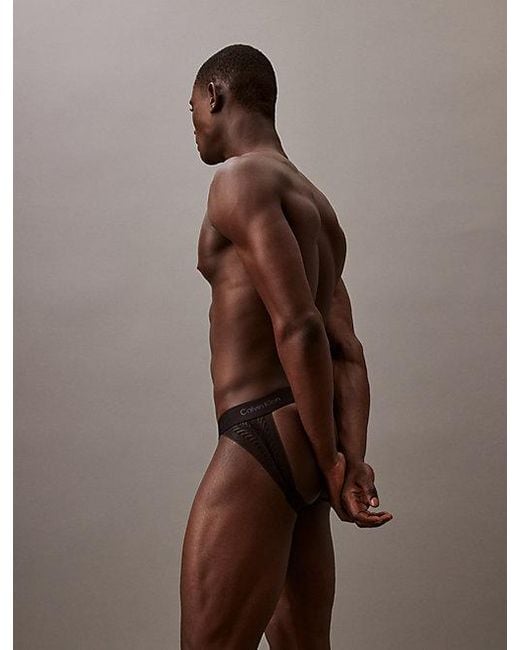 Calvin Klein Jockstrap in Brown für Herren