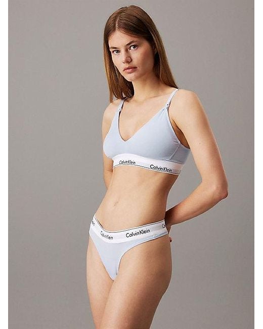 Calvin Klein Voedingsbh in het Gray