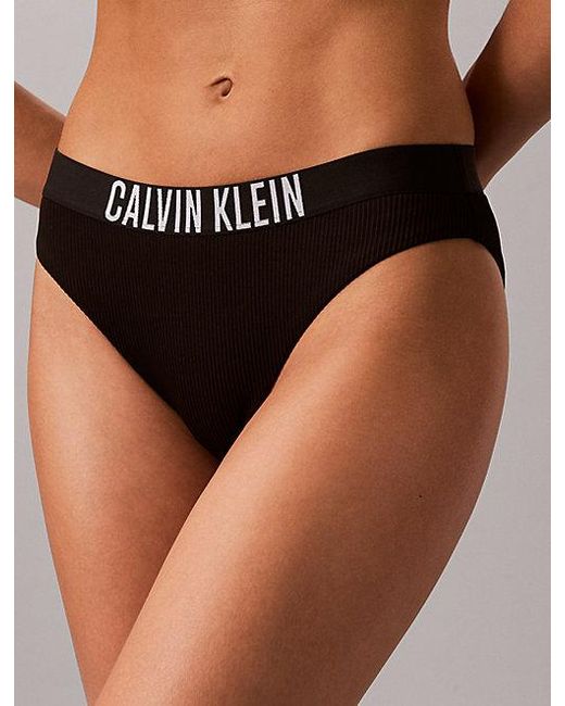 Calvin Klein Brown Bikini Bottoms Intense Power