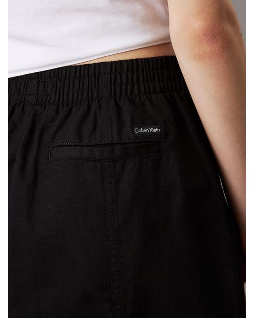 Gonna Midi di Calvin Klein in Black