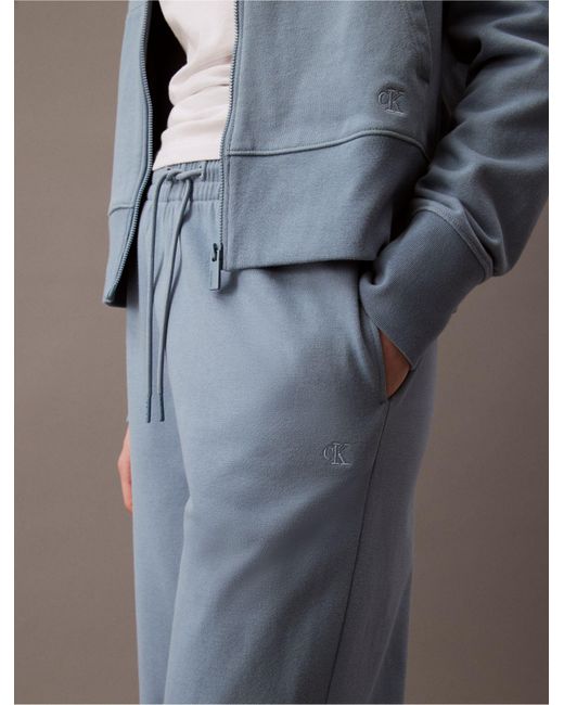 Calvin Klein Gray French Terry Sweatpants