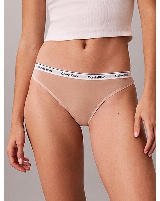 Calvin Klein Multicolor 5 Pack Low Rise Bikini Briefs Icon Logo