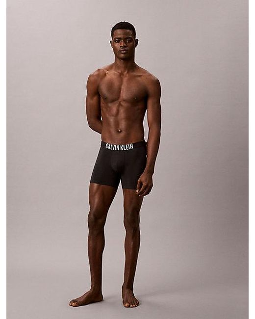 Calvin Klein Brown Boxer Briefs Intense Power Motion for men