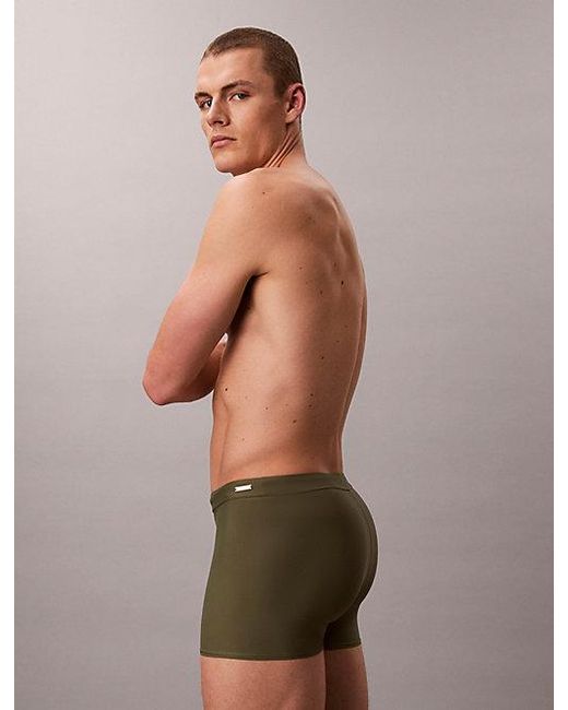 Calvin Klein Multicolor Swim Trunks Ck Knit for men