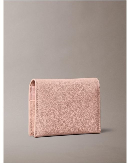 Calvin Klein Multicolor Minimal Monogram Flap Card Case