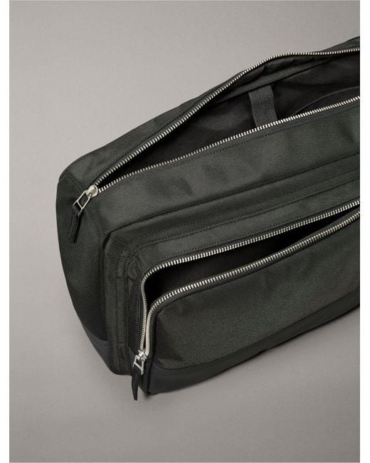 Calvin Klein Black Utility Oversized Sling Bag for men