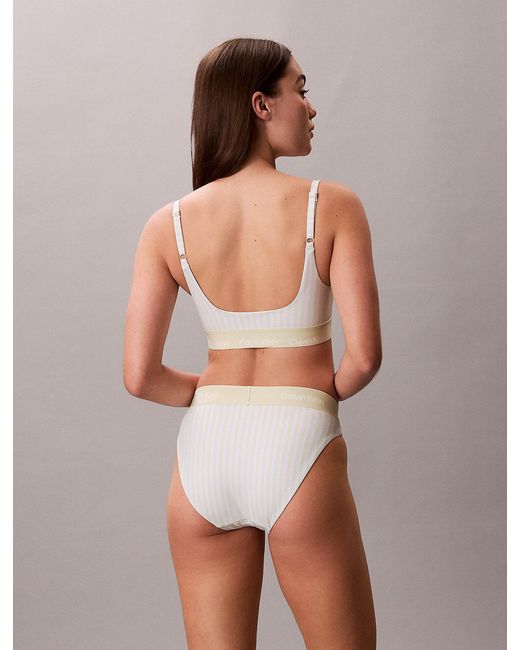 Calvin Klein Multicolor Bralette Bikini Top
