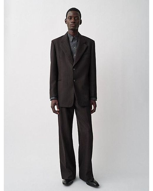 Calvin Klein Brown Archie Wide Leg Pants for men