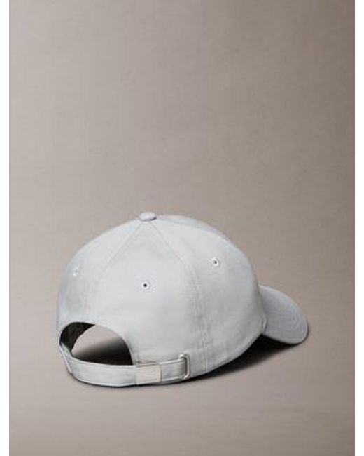 Gorra con logo bordado de sarga de algodón con UV Calvin Klein de color Multicolor
