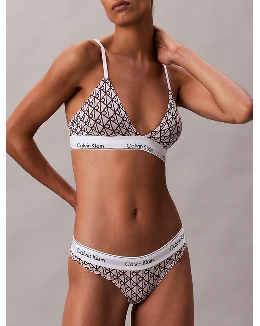 String Calvin Klein en coloris Multicolor