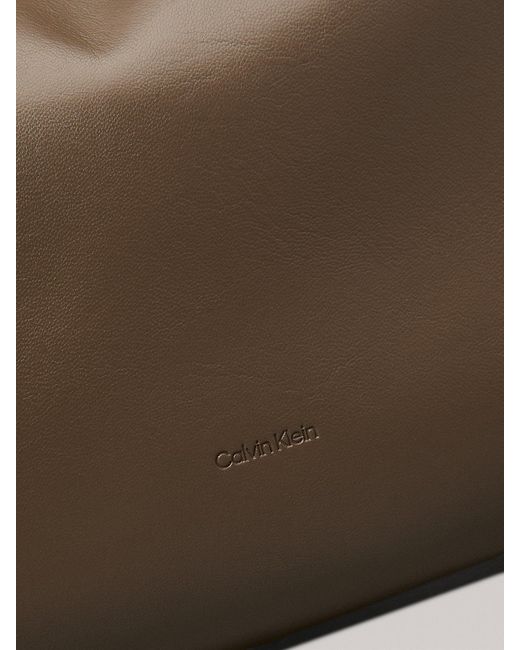 Calvin Klein Gray Hobo Bag