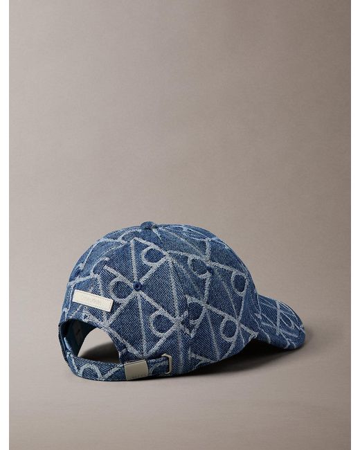 Berretto Da Baseball di Calvin Klein in Blue