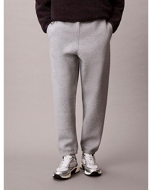 Calvin Klein Brown Jeans Spacer Low Rise Joggers for men