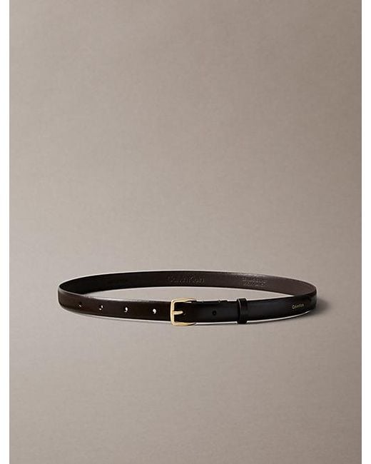 Calvin Klein Multicolor Full Grain Leather Belt