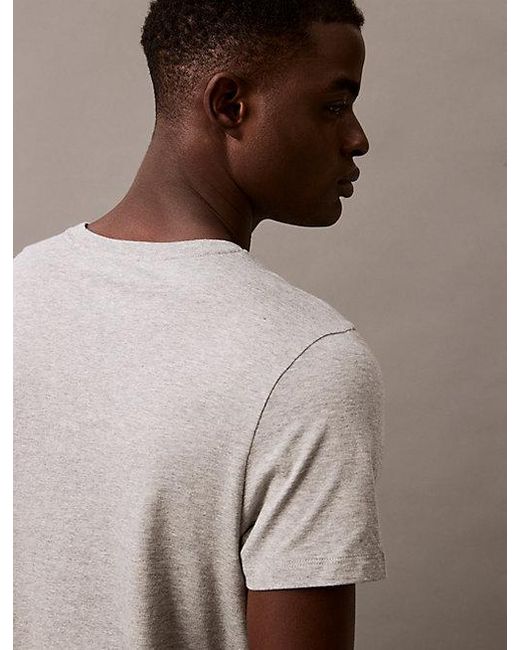 Calvin Klein 3Er-Pack T-Shirts in White für Herren