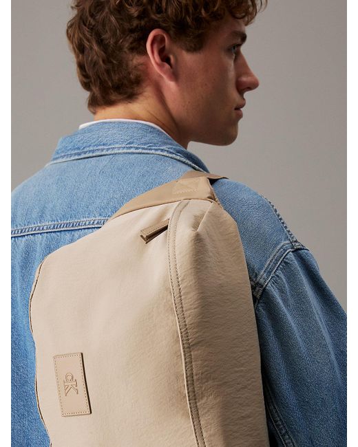 Calvin Klein Gray Oversized Bum Bag for men