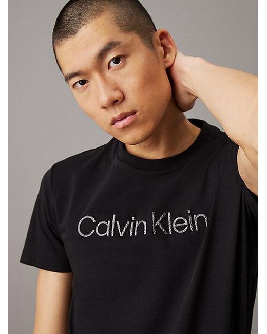 Calvin Klein Black Logo T-Shirt for men