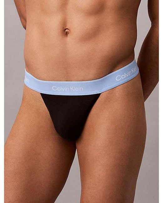 Calvin Klein 3-Pack Strings in het Multicolor voor heren