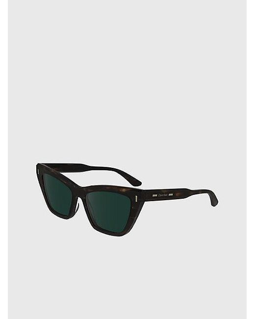 Calvin Klein Black Butterfly Sunglasses
