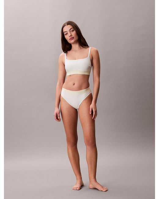 Calvin Klein Multicolor Bralette Bikini Top