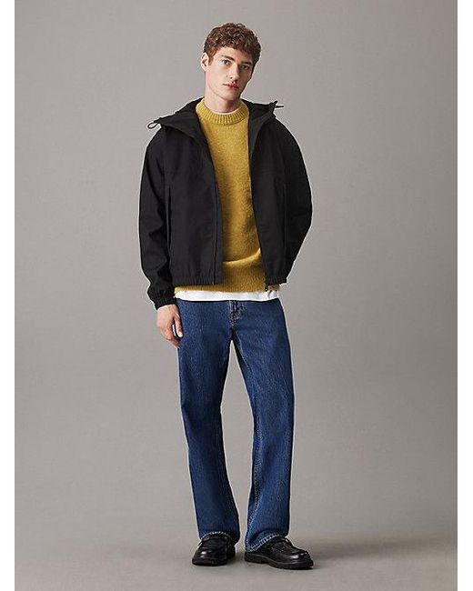 Calvin Klein Technisch Jack Met Capuchon in het Gray voor heren