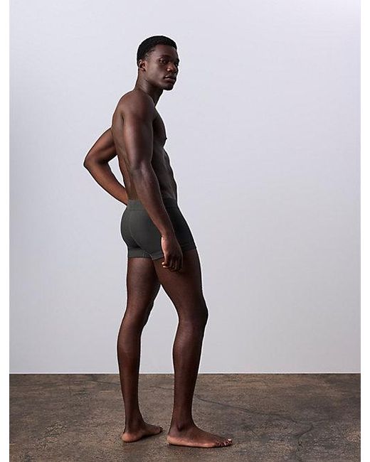 Calvin Klein Black Jung Kook For Trunks Heritage Cotton Monologo for men