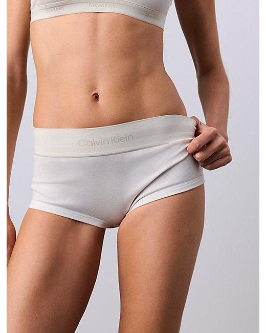 Calvin Klein White Jung Kook For Boy Short