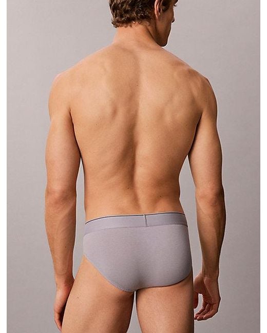 Calvin Klein Blue 3 Pack Briefs for men