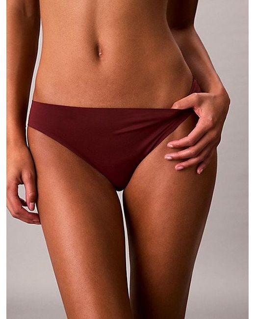 Calvin Klein Bikinislips in het Red