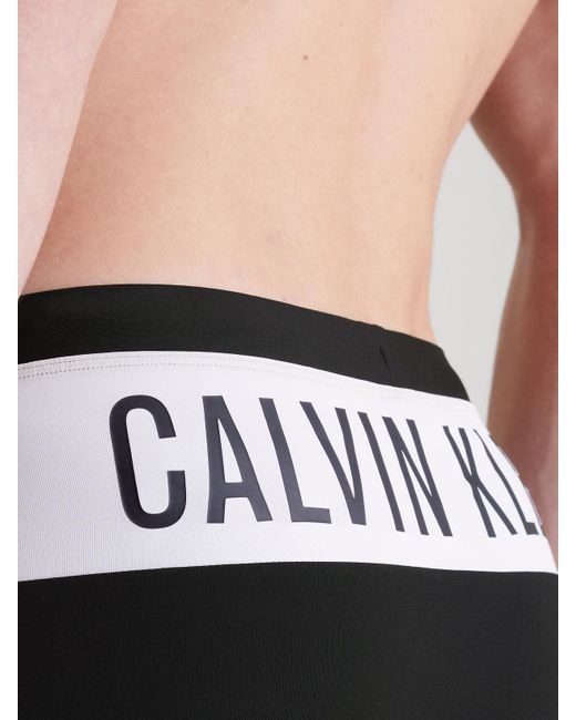 Calvin Klein Black Swim Trunks - Intense Power for men