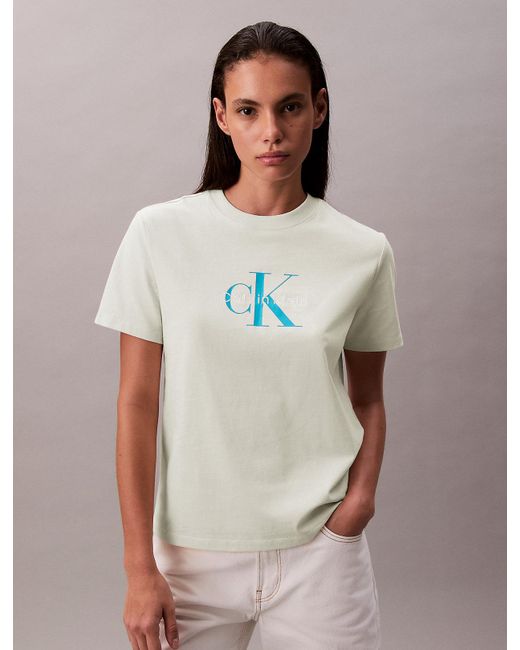 Calvin Klein Multicolor Monogram Logo T-Shirt