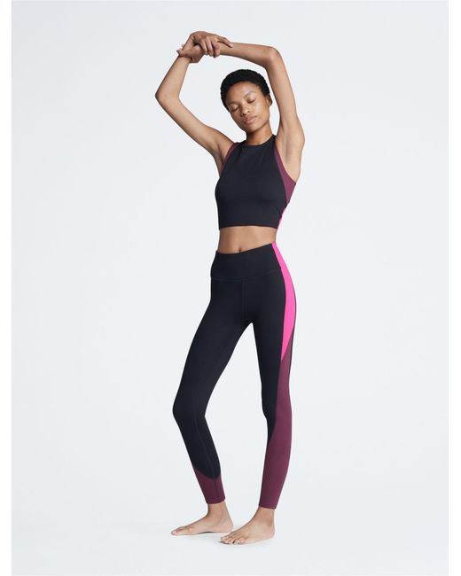 Calvin Klein Performance Embrace High Waist Colorblock 7 8