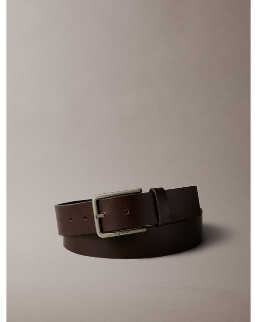 Cintura di Calvin Klein in Brown da Uomo
