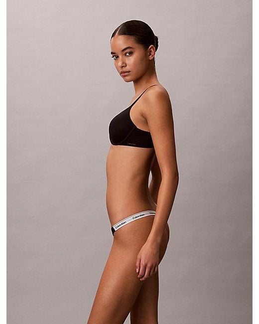 Calvin Klein 5-Pack Strings in het Gray