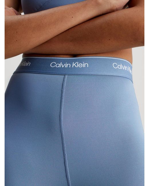 Calvin Klein Blue 7/8 Gym Leggings