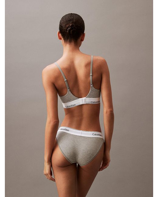 Calvin Klein Brown Push Up Plunge Bra
