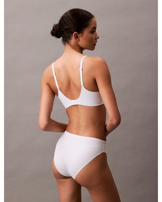 Calvin Klein Brown Lightly Lined Full Coverage Bra