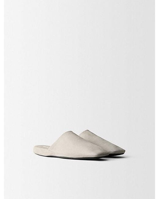 Calvin Klein White Hugh Slipper