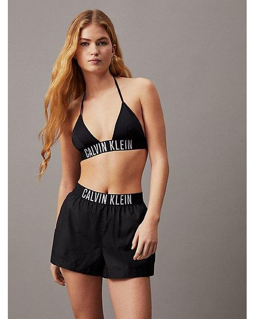 Shorts de playa - Intense Power Calvin Klein de color Black