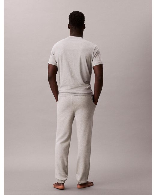 Calvin Klein Natural Cotton Terry Blend Lounge Joggers for men