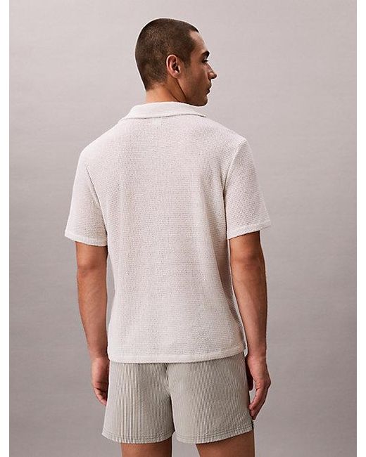 Calvin Klein Multicolor Short Drawstring Swim Shorts for men