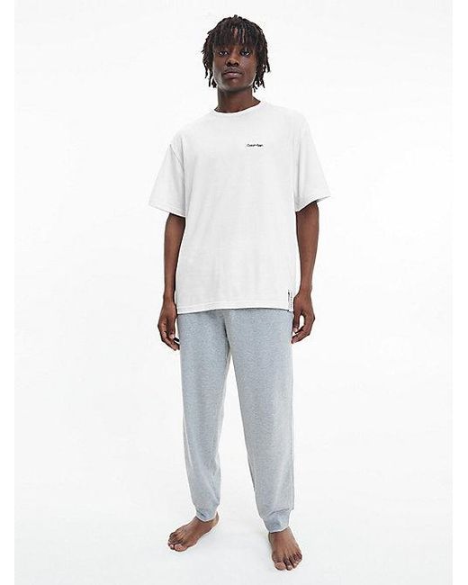 Calvin Klein White Lounge T-Shirt Modern Cotton for men
