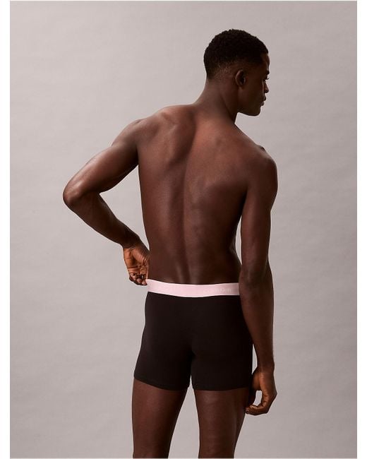 Calvin Klein Multicolor 3 Pack Boxer Briefs for men