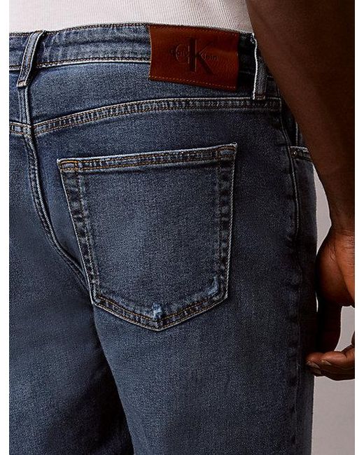 Calvin Klein Blue Jeans Slim Tapered Jeans for men