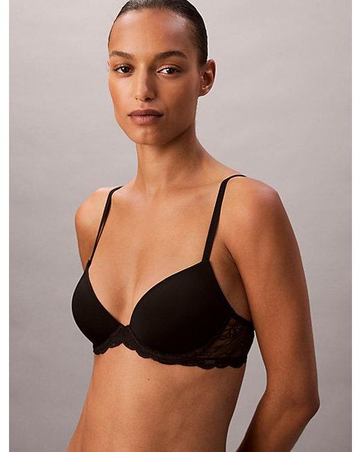 Calvin Klein Lift Demi Bh in het Brown