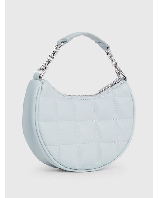 Mini-sac à main matelassé Calvin Klein en coloris Blue