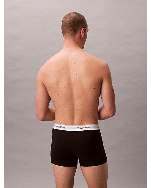 Calvin Klein Gray 3 Pack Trunks for men